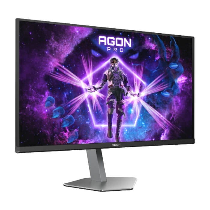 AOC AG276UZD, 26.5" QD-OLED, 3840x2160@240Hz, 0.03ms GtG, 1000cd m/2, 1.500.000:1, 80M:1 DCR, Adaptive Sync, FlickerFree, LowBlue Mode, 5Wx2, Tilt, Height Adjust, Pivot, Swivel, 2xHDMI, DP, USB hub, KVM ID 89691 (тъмнейл - 3)