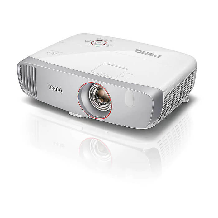 BenQ W1210ST, Gaming Short Throw, DLP, 1080p (1920x1080), 15 000:1, 2200 ANSI Lumens, VGA, HDMI, Speaker 2x10W, Audio In/Out, RS232 , Cinematic Color, Rec.709, 16.67ms low input lag, Game Mode, 3D Ready, Zoom Ratio 1.3, up to 7000 hours, White ID 65790 (тъмнейл - 2)
