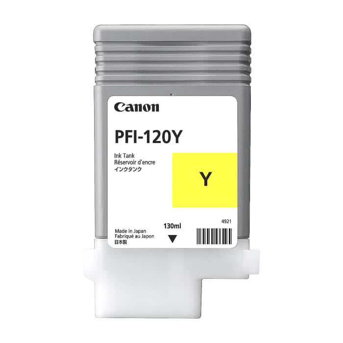 Canon Pigment Ink Tank PFI-120, Yellow ID 70569 Canon Pigment Ink Tank PFI-120, Yellow ID 70569