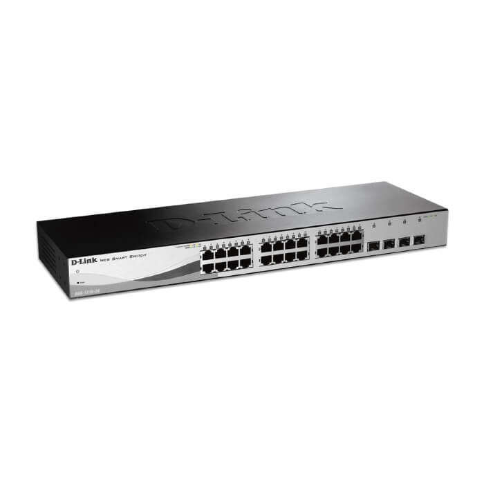 D-Link 24 10/100/1000 Base-T port with 4 x 1000Base-T /SFP ports (тъмнейл - 2)