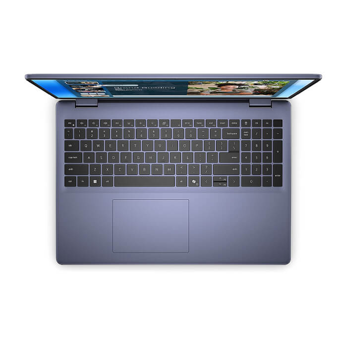Dell 16 DC16251, Intel Core 7 150U (10 cores, up to 5.4 GHz), 16.0" FHD+(1920x1200) AG, 300nits, 16GB, 2x8GB, DDR5, 5200 MT/s, 1TB M.2 PCIe, NVIDIA GeForce MX570A with 2GB GDD ID 90469 (тъмнейл - 4)