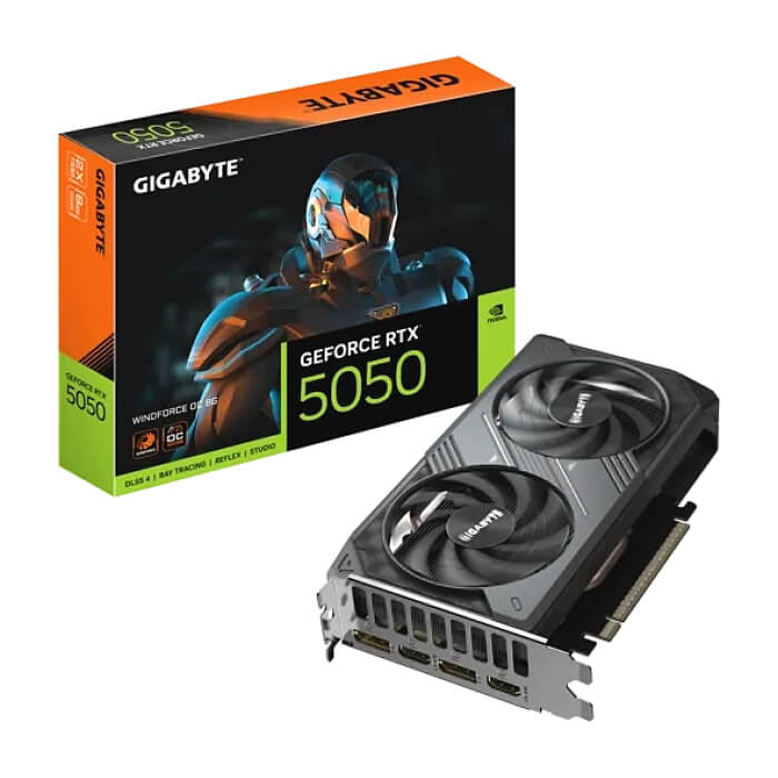 Gigabyte GeForce RTX 5050 8GB GDDR6 Windforce OC ID 98740 (тъмнейл - 4)