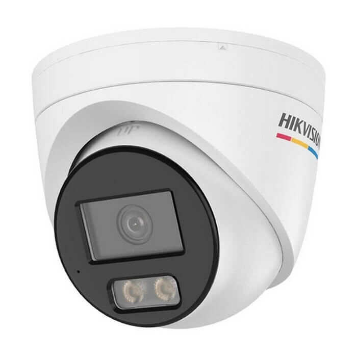 HikVision 4 MP ColorVu 3.0 Fixed Turret Network Camera, 2.8 mm, F1.0, IR, White Light up to 30m, H.265+, IP67, built-in microphone, 12Vdc/PoE 6W ID 99011 (тъмнейл - 2)