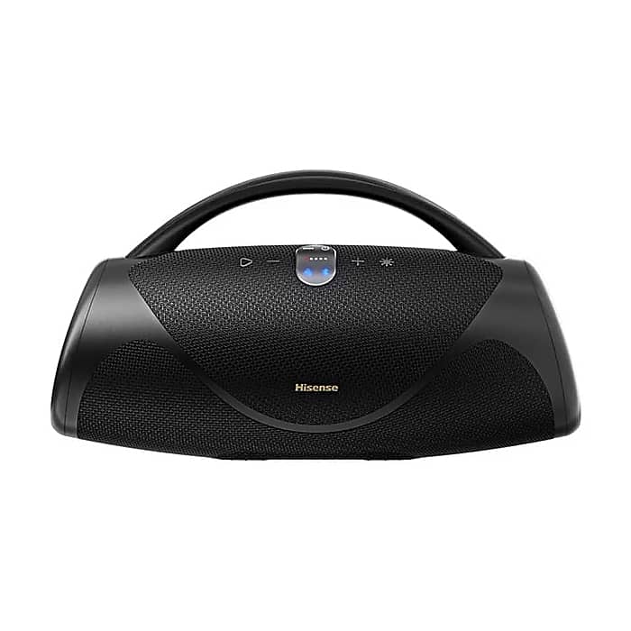 Hisense, VoyageBoom, Party speaker 2.0 Ch., 360W, BT, 24h play,IP67 Water and Dust Proof,Ambient Light,Dual-way Strap,Built-in Powerbank,Dual-level Bass Boost,Black на супер цена