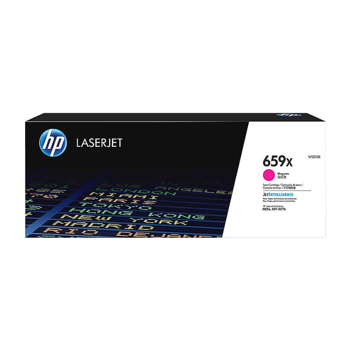 HP 659X High Yield Magenta Original LaserJet Toner Cartridge ID 68650