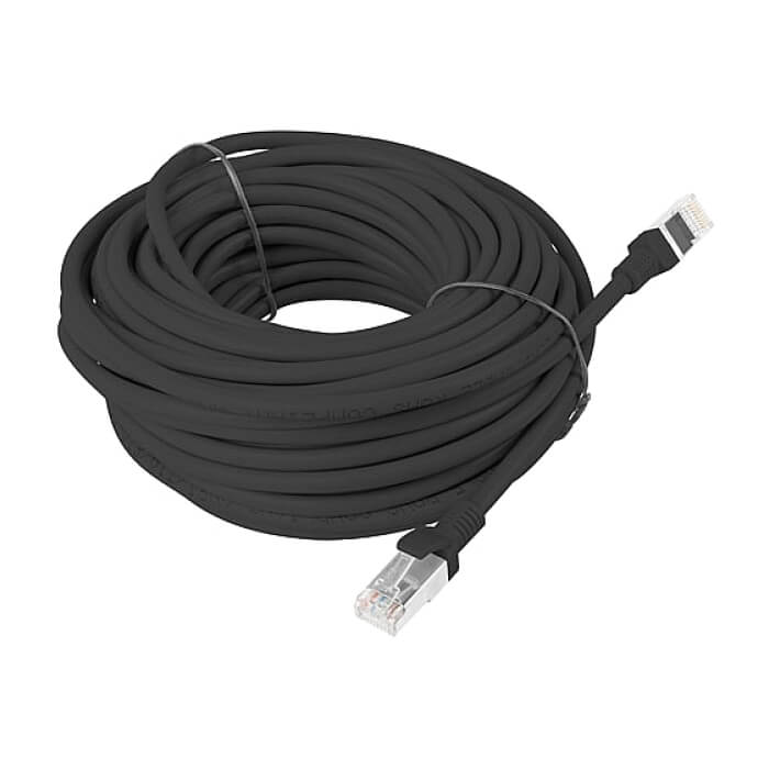 Кабел - Lanberg patch cord CAT.5E 15m, black ID 72237 (тъмнейл - 2)