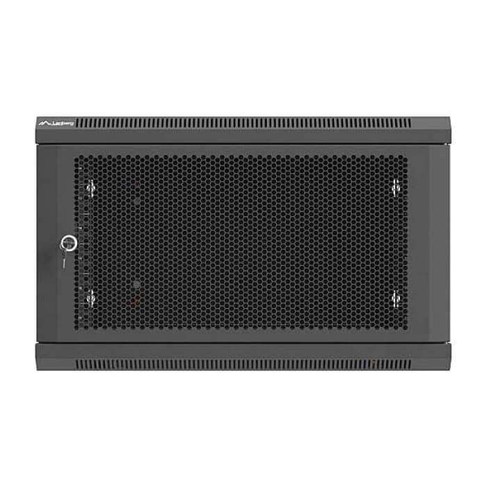 Lanberg rack cabinet 19" wall-mount 6U / 600x600 for self-assembly (flat pack), black ID 92941 на супер цена