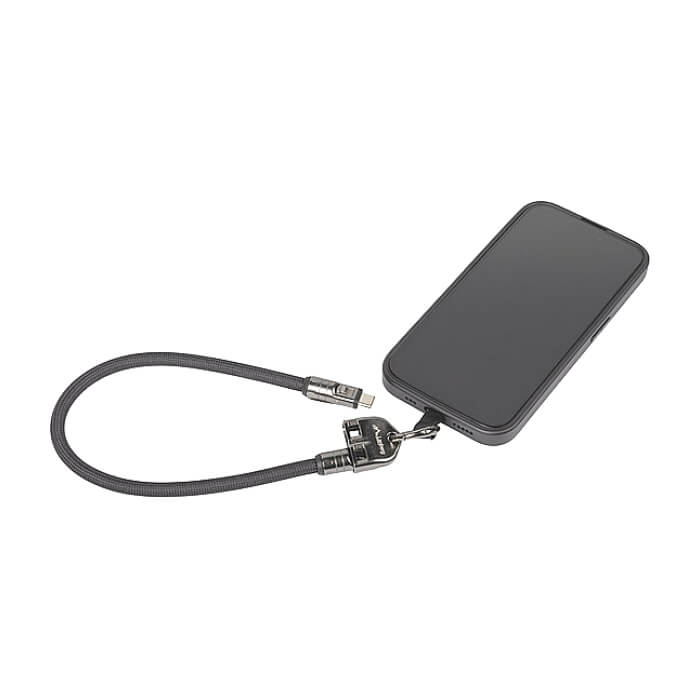 Lanberg USB-C M/M 2.0 cable 0.3m, black ID 98335 (тъмнейл - 5)