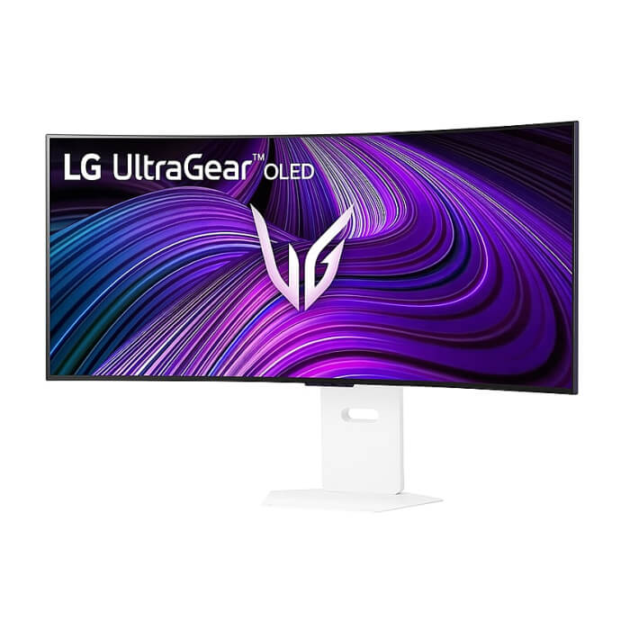 LG 39GX90SA-W, 39", OLED UltraGear 21:9 Curved Smart, IPS 0.03 ms, WQHD (3440x1440), 240Hz, HDR 10, 1500000:1, 250 cd/m2, DCI-P3 98.5%, USB 3.0, VRR, Free-sync, G-Sync, USB-C, ID 91401 (тъмнейл - 2)