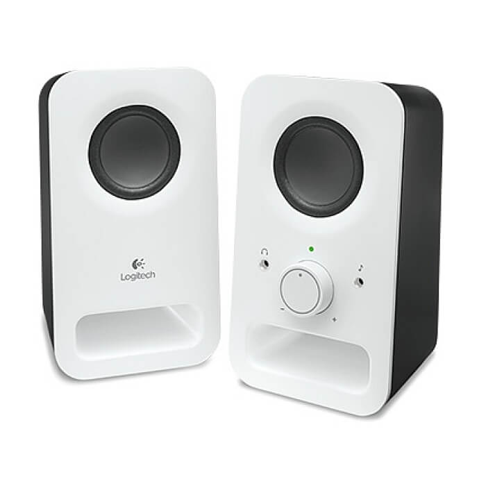 Logitech 2.0 Speakers Z150 - Snow white ID 66531 (тъмнейл - 2)