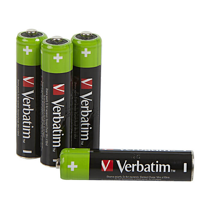 Verbatim RECHARGEABLE BATTERY AAA 4 PACK / HR03 (тъмнейл - 3)
