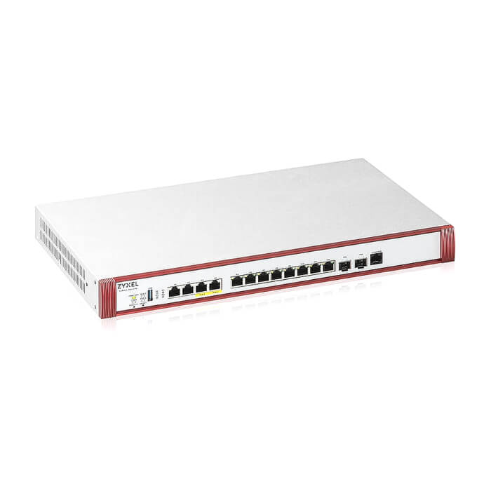 ZyXEL USG FLEX 700 H, 2*2.5G, 2*10G( PoE+) & 8 Gigabit user-definable ports, 2*SFP+, 1*USB with 1 YR Gold Security Pack ID 93736 (тъмнейл - 4)