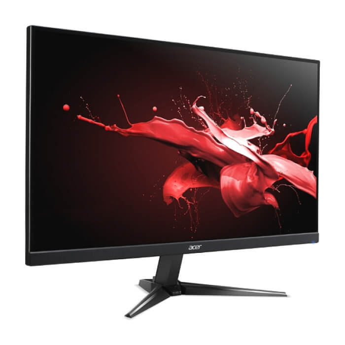 Acer Nitro QG241YX1bmiipx, 23.8'' FHD (1920x1080) IPS, ZeroFrame, 200Hz, 0.5ms (GTG Min.), HDR10, FreeSync Premium, HDMI,Speakers, DP, Tilt, Audio Out, VisionCare, Energy Class E, Black, 2Y ID 90017 (тъмнейл - 2)