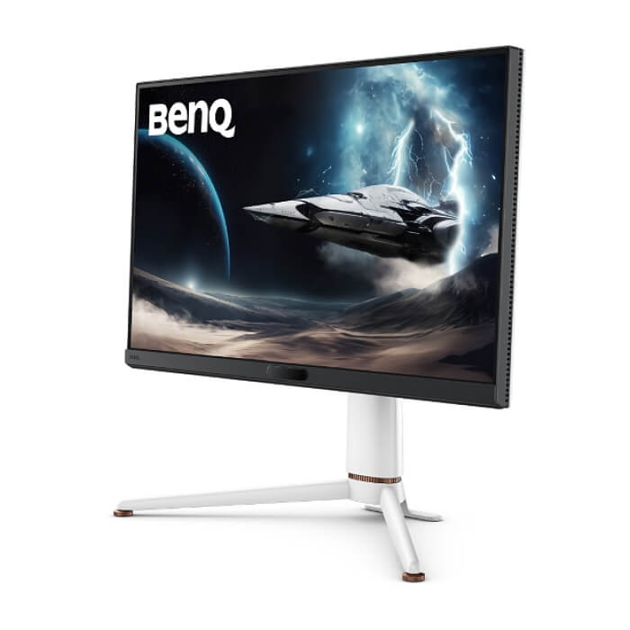 BenQ MOBIUZ EX271Q 27", IPS, 180Hz, 1ms, 2560x1440 2K QHD, HDR400, Gaming Monitor, Color Vibrance, Light Tuner, FreeSync Premium, KVM, Console Mode, B.I.+, LBL, 400 nits, 1000:1, HDMI, DP, USB C wDP alt. 65W PD, Speaker 2.5W x2, 6kg. WHITE ID 90314 (тъмнейл - 2)