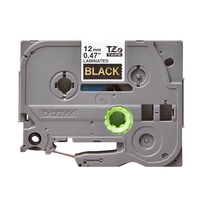 Brother TZe-334 Tape Gold on Black , Laminated, 12mm, 8m - Eco ID 70742 на супер цена
