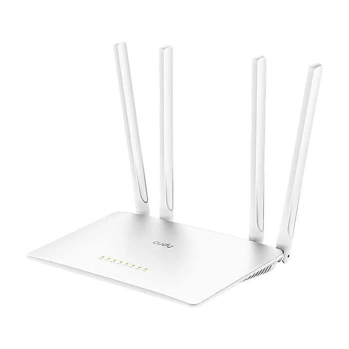 Cudy WR1200 AC1200 Wi-Fi Router Dual Band 867Mbps at 5GHz + 300Mbps at 2.4GHz, 5 x 10/100Mbps Ports (тъмнейл - 2)