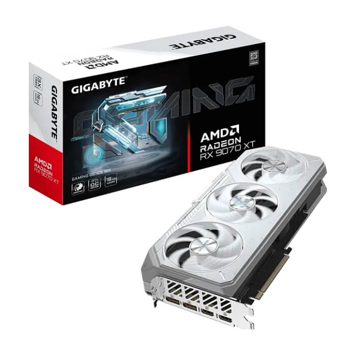 Gigabyte RX 9070XT 16GB GDDR6 Gaming OC Ice ID 98739 (тъмнейл - 5)