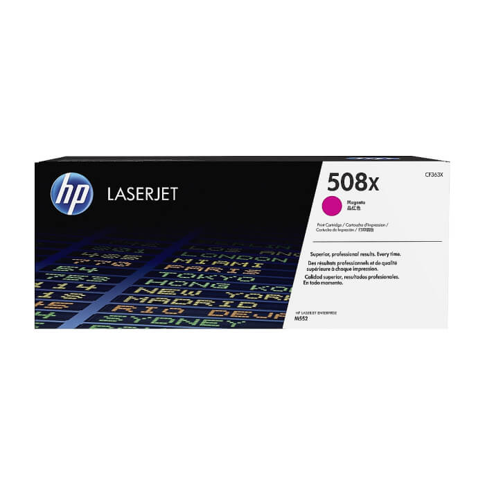 HP 508X High Yield Magenta Original LaserJet Toner Cartridge (CF363X) ID 68744 на супер цена