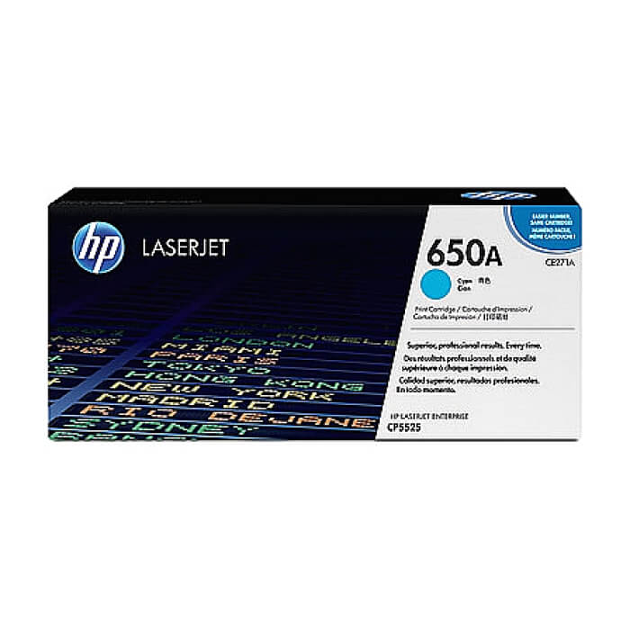 HP 650A Cyan LaserJet Toner Cartridge ID 68792 на супер цена