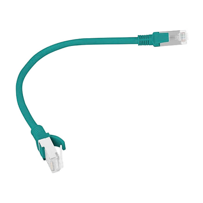 Кабел - Lanberg patch cord CAT.5E 0.25m, green ID 72301 (тъмнейл - 2)