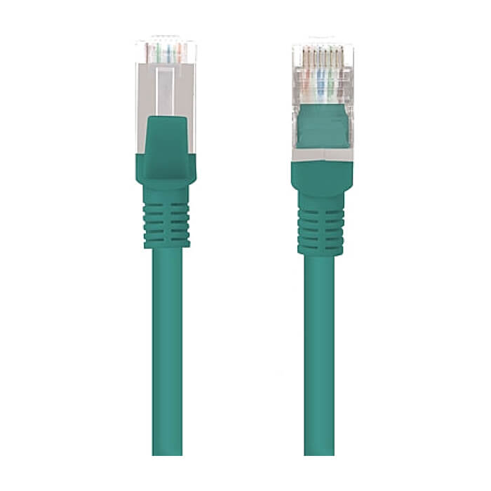 Кабел - Lanberg patch cord CAT.6 FTP 30m, green ID 72368