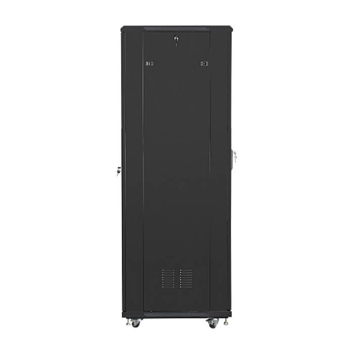 Lanberg rack cabinet 19" free-standing 42U / 600x800 self-assembly flat pack, black ID 71915 (тъмнейл - 5)