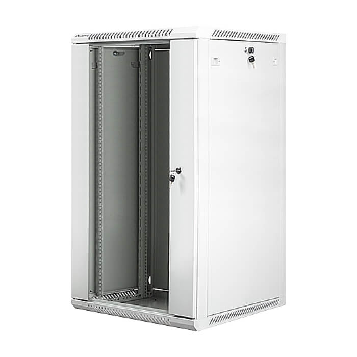 Lanberg rack cabinet 19” wall-mount 22U / 600x600 for self-assembly (flat pack), grey ID 71874 (тъмнейл - 3)