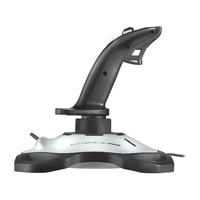 Logitech G Extreme 3D Pro Joystick, Twist Rudder Control, 12 Programmable Buttons, 8-Way Hat Switch ID 74343 (тъмнейл - 3)