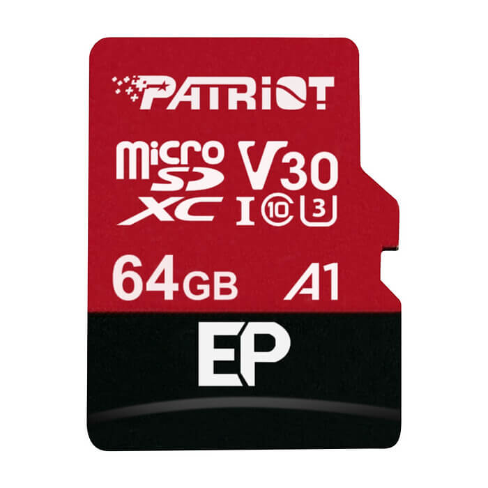 Patriot EP Series 64GB Micro SDXC V30 ID 74100 на супер цена