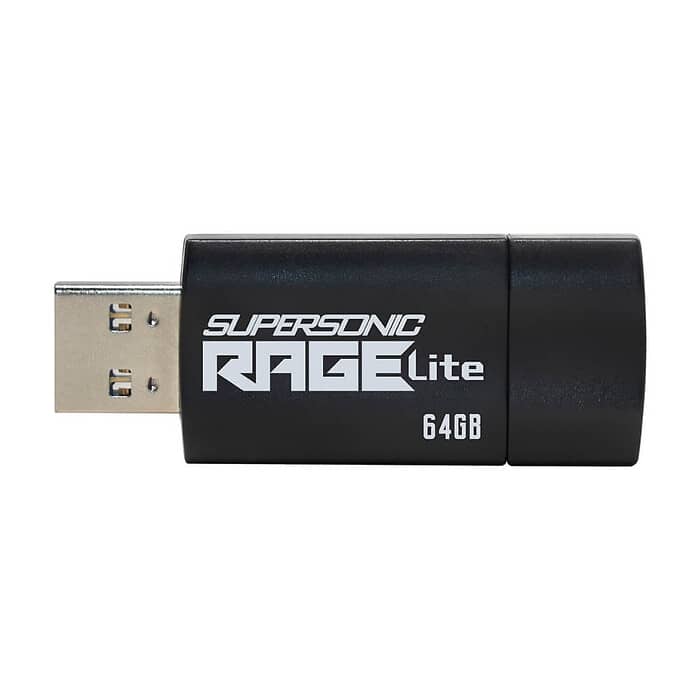 Patriot Supersonic Rage LITE USB 3.2 Generation 1 64GB ID 74213 (тъмнейл - 2)