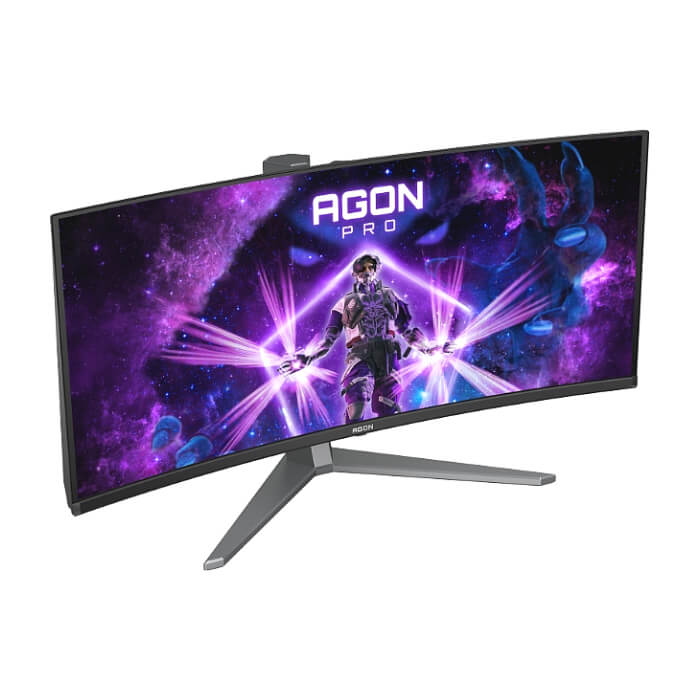AOC AG346UCD, 34" Curved 1800R QD-OLED, 3440x1440@175Hz, 0.03msGtG, 1000 cd/m2, 1.5M:1, 80M:1DCR, Adaptive Sync, FlickerFree, Low Blue Light, 8Wx2, Tilt, Height Adjust, Swivel, 2xHDMI, DP, USB hub ID 85254 (тъмнейл - 5)
