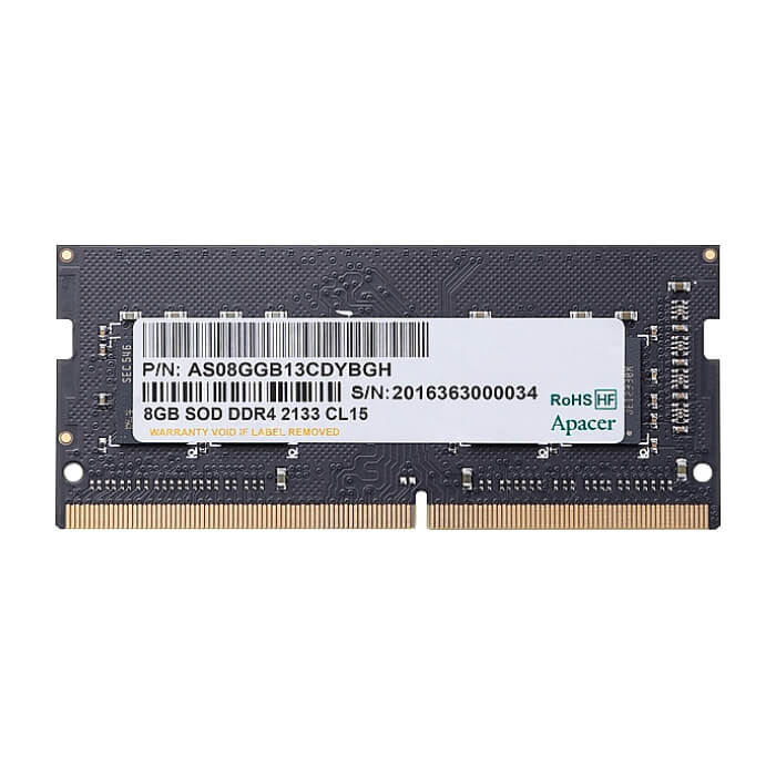 Apacer 8GB Notebook Memory - DDR4 SODIMM 3200MHz ID 95084 на супер цена