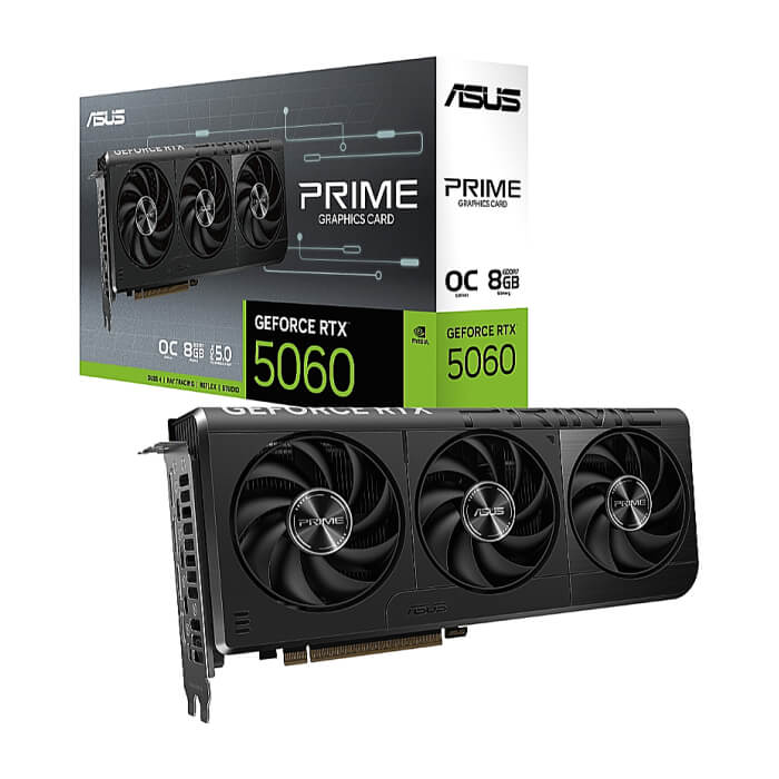 Asus Prime GeForce RTX 5060 8GB GDDR7 OC ID 91662 (тъмнейл - 2)