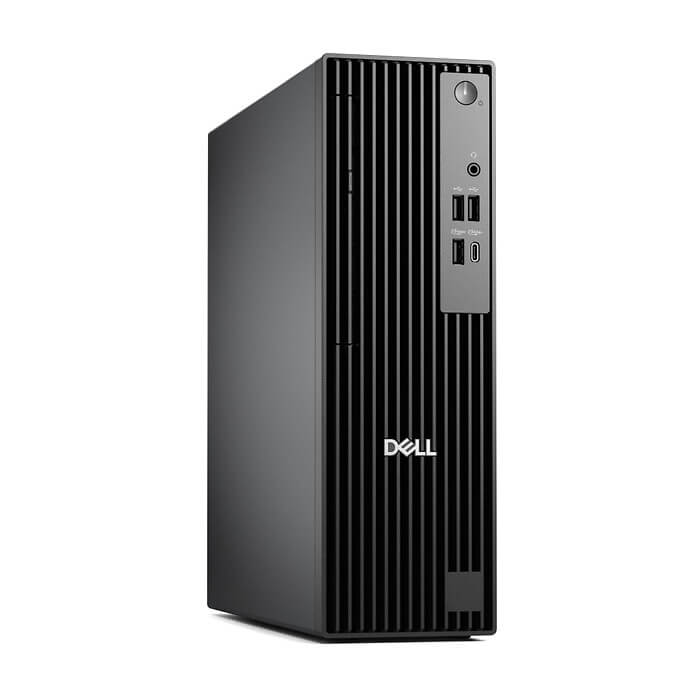 Dell Pro Slim QCS1255, AMD Ryzen 5 8600G (16 TOPS NPU, 6 cores, up to 5.0GHz), 16 GB: 1 x 16 GB, DDR5, up to 4800 MT/s, 512GB SSD, Integrated Graphics, Wi-Fi 6, Keyboard&Mouse, ID 99110 (тъмнейл - 3)