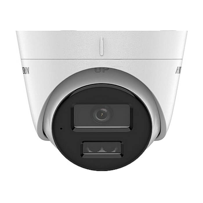 HikVision 4 MP Smart Hybrid Light Fixed Turret Network Camera, 2.8mm, IR, White Light up to 30m, 120 dB WDR, H.265+, IP67, built-in microphone, built-in memory card slot, support micro SDXC (512GB), 12Vdc/PoE 6.5W ID 80696 на супер цена