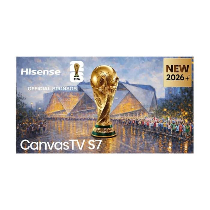 Hisense CanvasTV, 55",QLED 4K Ultra HD 3840x2160, 144hz, 4000:1, 400 nits, 16:9,VIDAA Smart OS,DTS Virtual X,HDR,HDR 10+,Dolby vision IQ, 4 xHDMI,2x10 W + 2x8 W,DVB-T2/T/C/S2/ ID 99179 на супер цена