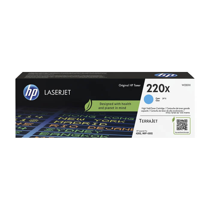 HP 220X Cyan Original LaserJet Toner Cartridge ID 68853 на супер цена
