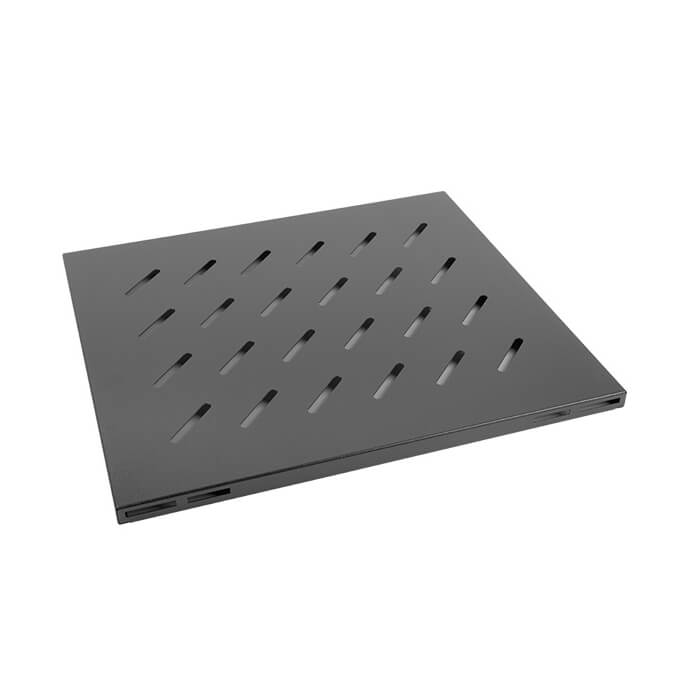 Lanberg 19" fixed shelf 1U / 465x500mm, max load capacity up to 20kg, black ID 62894 на супер цена