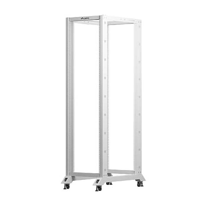 Lanberg open rack 19" 42U 600x1000, grey ID 96771 (тъмнейл - 2)