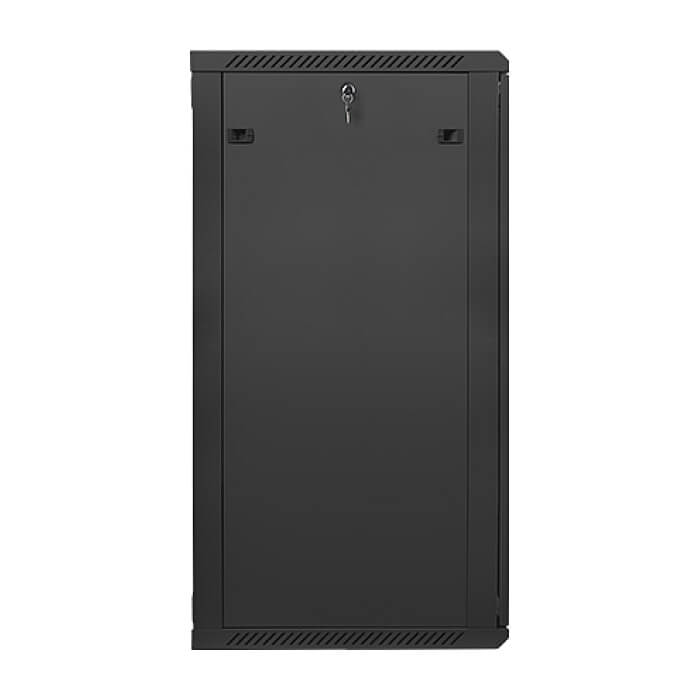 Lanberg rack cabinet 19” wall-mount 27U / 600x600 for self-assembly (flat pack), black ID 71873 (тъмнейл - 4)