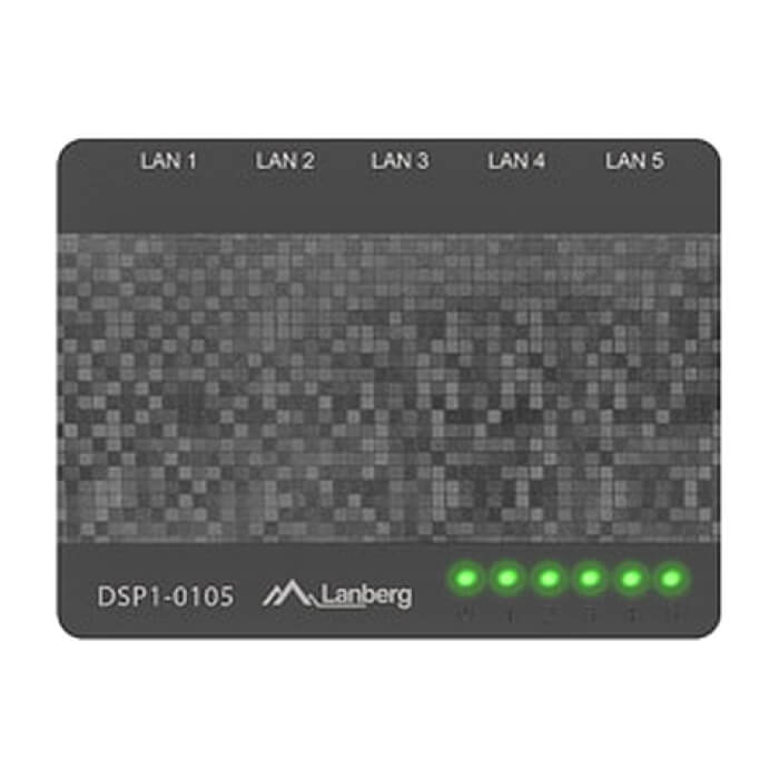 Lanberg switch DSP1-0105 5-port, 100MB/s на супер цена