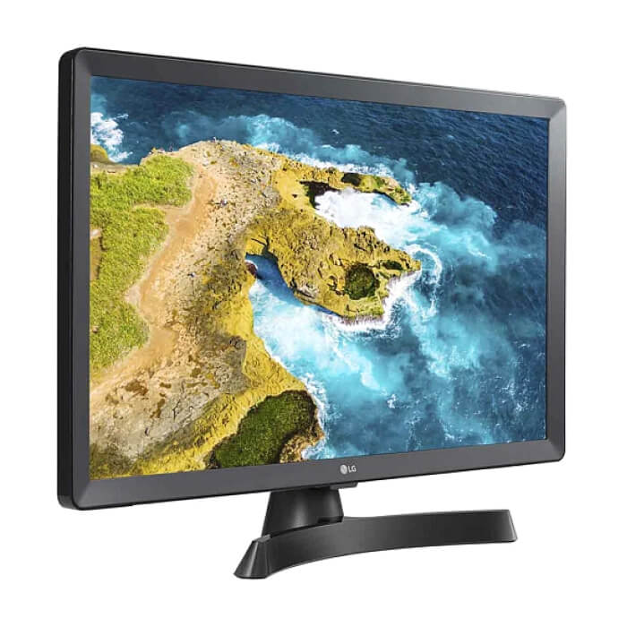LG 24TQ510S-PZ, 23.6" WVA, LED, Smart webOS, TV Tuner DVB-T2/C /S2, 1000:1, Mega DFC, 200cd, 1366x768, AI SOUND, WiFi, HDMI, Bluetooth, USB 2.0, HOTEL MODE, AirPlay, Speaker 2x5W, Black ID 65118 (тъмнейл - 3)