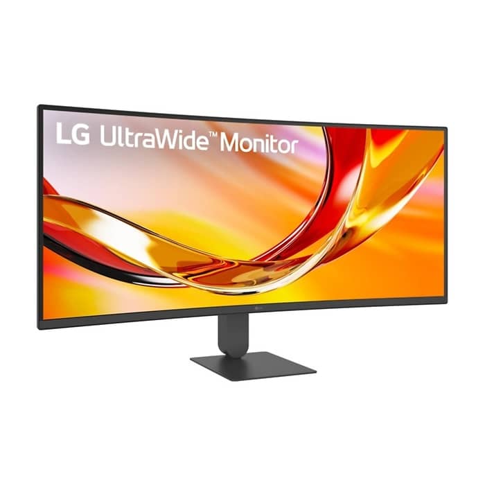 LG 34U640B-B, 34" UltraWide 21:9, VA, Curved, 144 Hz, 5ms, 4000:1, 300cd/m2, WQHD 3440x 1440, sRGB 99%, HDR 10, USB Type-C, PD-65W, HDMI, DisplayPort, DP, Reader mode, AMD FreeSync, KVM Switch, Tilt, Height (Range), Black (тъмнейл - 2)