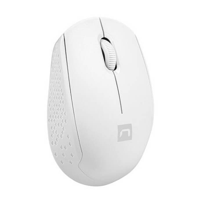 Natec Mouse Stork Wireless 1600DPI Optical, White (тъмнейл - 4)