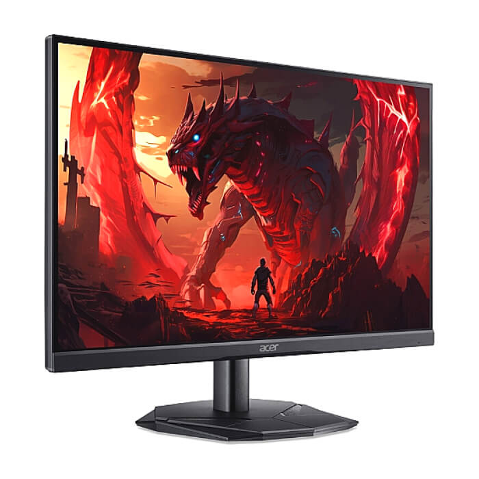 Acer Nitro KG251QX0biip, 24.5'' VA, FHD (1920X1080) ZeroFrame,FreeSync 200Hz, 1ms(VRB), 100M:1, 250nits, 99% sRGB, 2xHDMI,DP, Tilt,BluelightShield, Vesa, Black ID 90014 (тъмнейл - 2)