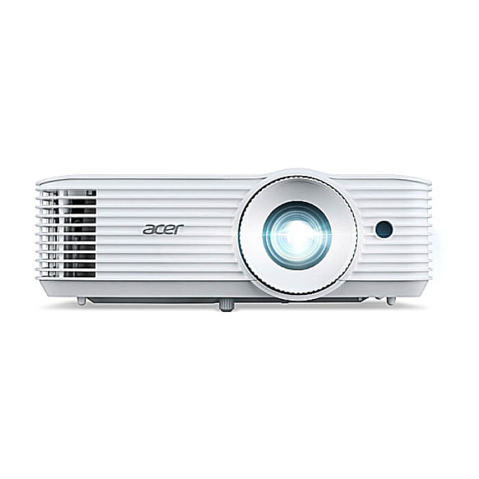 Acer Projector P1258i, DLP, XGA (1024x768), 4800 ANSI Lumens, 20000:1, 1.3x, 2x HDMI (1.4a), VGA, RCA, Wireless dongle included, Audio in/out (3.5mm), VGA out, DC Out (5V/1A, USB-A ID 92644 (тъмнейл - 2)