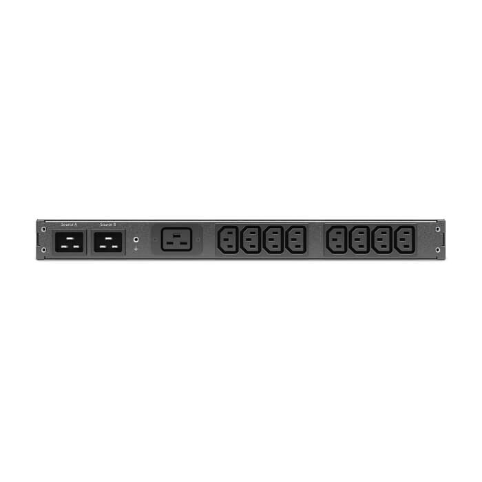 APC Rack Automatic Transfer Switch, 230V, 16A, C20 in, (8) C13 (1) C19 out на супер цена от GT Computers APC Rack Automatic Transfer Switch, 230V, 16A, C20 in, (8) C13 (1) C19 out на супер цена