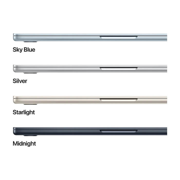 Apple MacBook Air 13.6: Apple M5 chip with 10-core CPU and 10-core GPU, 24GB, 1TB SSD - Starlight ID 96760 (тъмнейл - 3)