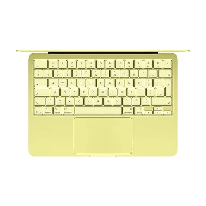 Apple MacBook Neo 13: Apple A18 Pro chip with 6-core CPU and 5-core GPU, 8GB, 512GB SSD, Touch ID - Citrus (тъмнейл - 2)