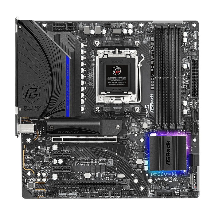 Asrock B650M Phantom Gaming Riptide ID 63443 (тъмнейл - 2)